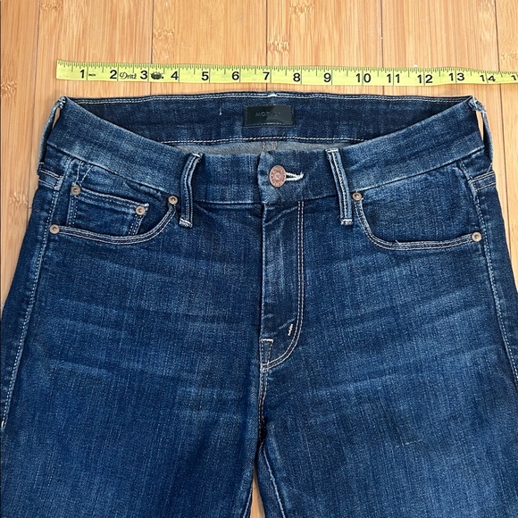 MOTHER The Looker Denim Jeans in Here Kitty Kitty Wash size Women’s 26 - Picture 8 of 12